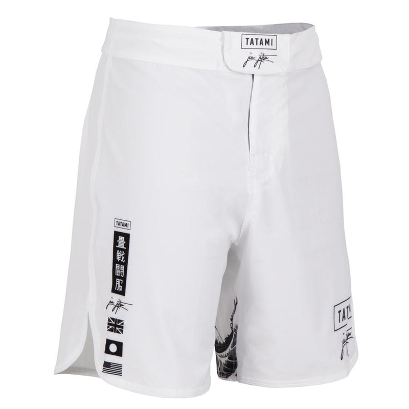 MMA Shorts - Tatami fightwear - 'Kanagawa' - White