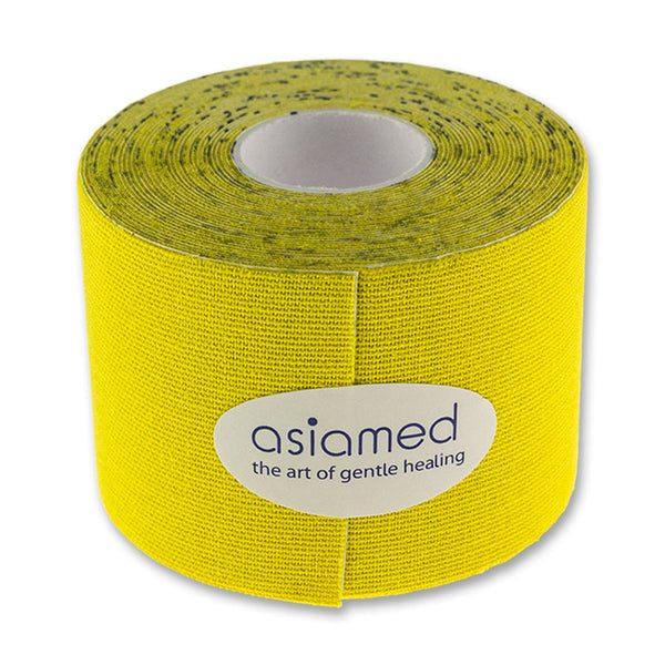 Kinesiologytape - Asiamed - 5cm x 5m - Yellow