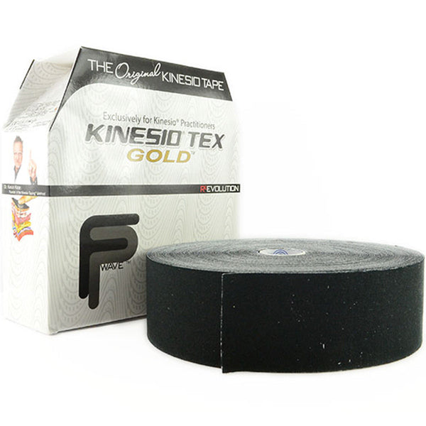 Kinesio Tape - Kinesio Tex - 'Tex Gold FP 31.5m' - 5 cm - Black