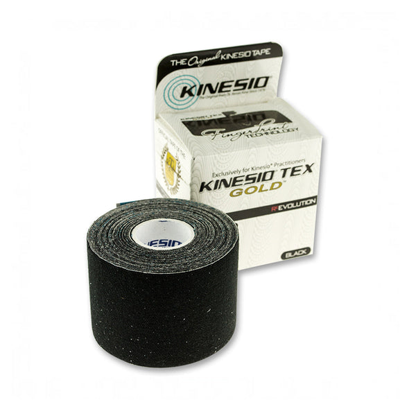 Kinesio tape - Kinesio Tex - 'Tex Gold FP 5m' - 5CM - Black