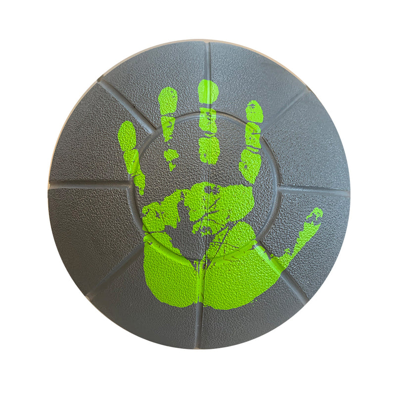 Medicine ball - Titan - 7kg. - Green/Grey