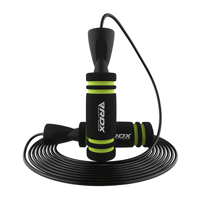 Skipping rope - RDX - With weights - Green
