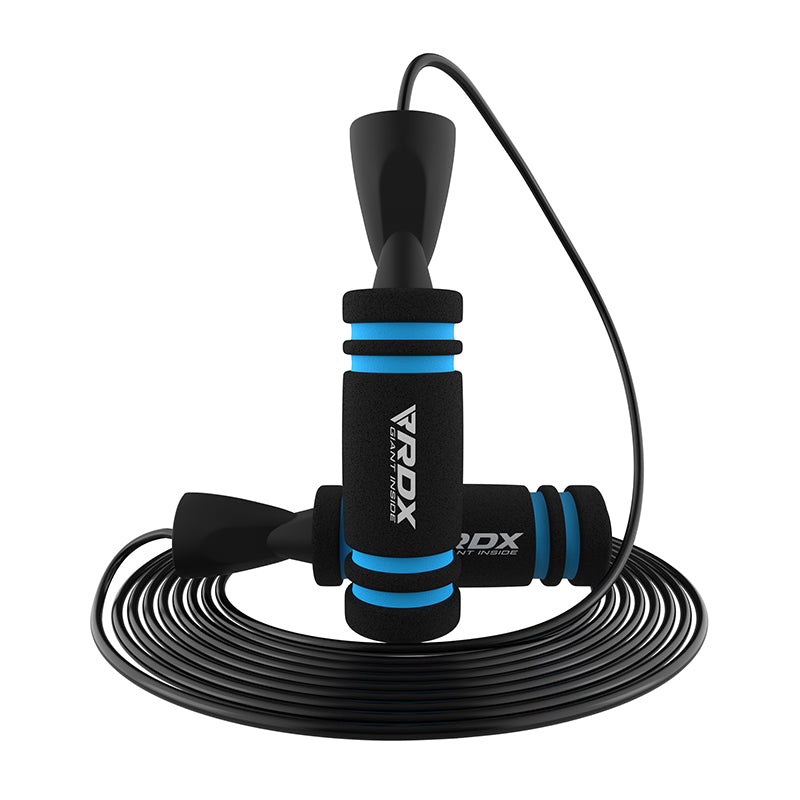 Skipping rope - RDX - With weights - Blue