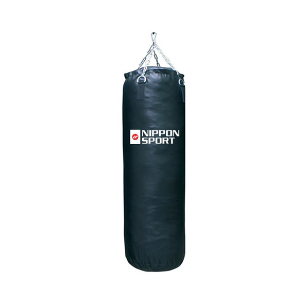 Sandbag With Filling - Nippon Sport - 'Club' - 34kg - 120cm - Black