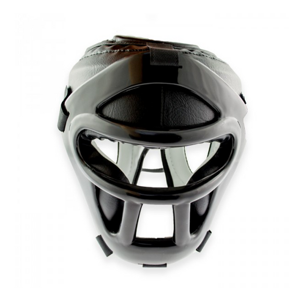 Boxing helmet - Nippon Sport - 'Full Contact Prime' - Black