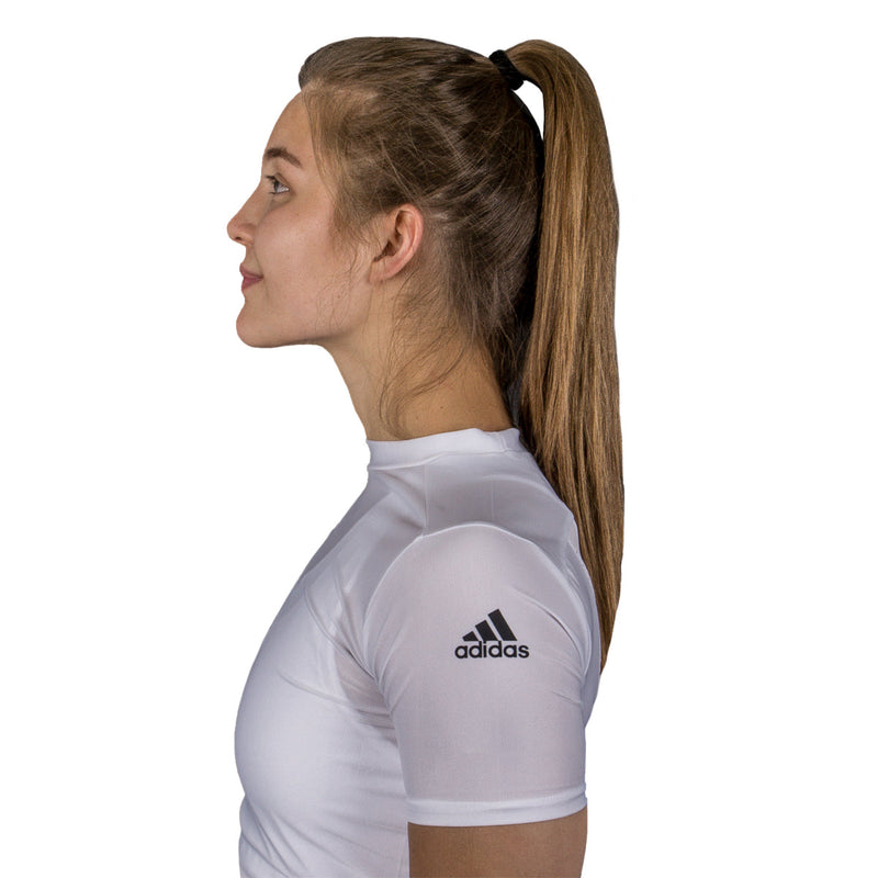 Adidas Rashguard - Short Sleeves - White