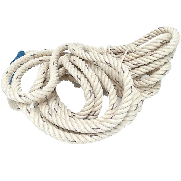 Rope with Cover for Boxing - White