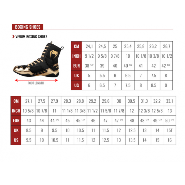 Boxing shoes - Venum - 'Elite' - Black/Black