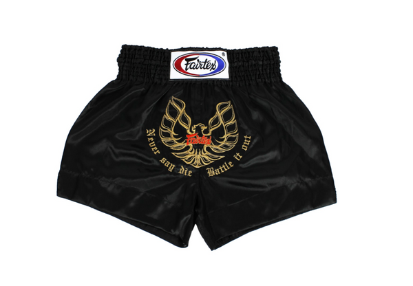 Muay Thai Shorts - Fairtex - 'BS0642' - Black