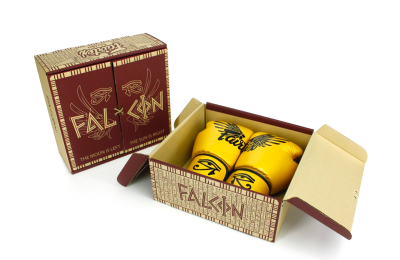 Boxing Gloves - Fairtex - 'BGV1 - Falcon' - Gold
