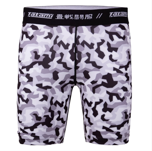 Vale Tudo Shorts - Tatami fightwear - 'Rival' - White-Camouflage