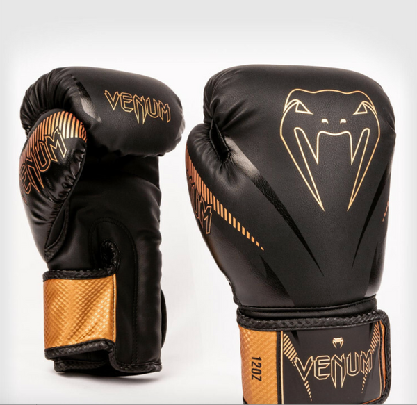 Boxing Gloves - Venum - 'Impact' - Black/Bronze
