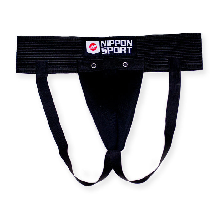 Groin Guard - Nippon Sport - 'Flex Cup' - Black