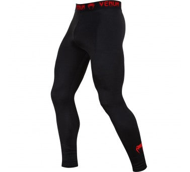 Grappling Tights - Venum Spats - Contender 2,0 Black-red