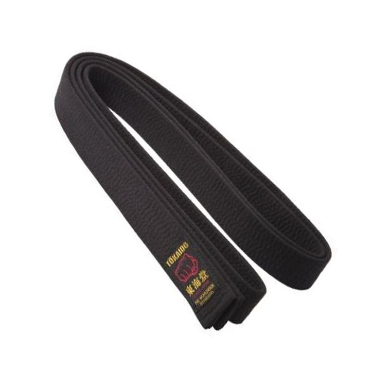 Martial arts belt - Tokaido black belt - Cotton Japan - Black