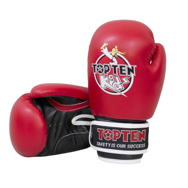 Boxing gloves - TOP TEN - Kids - Red