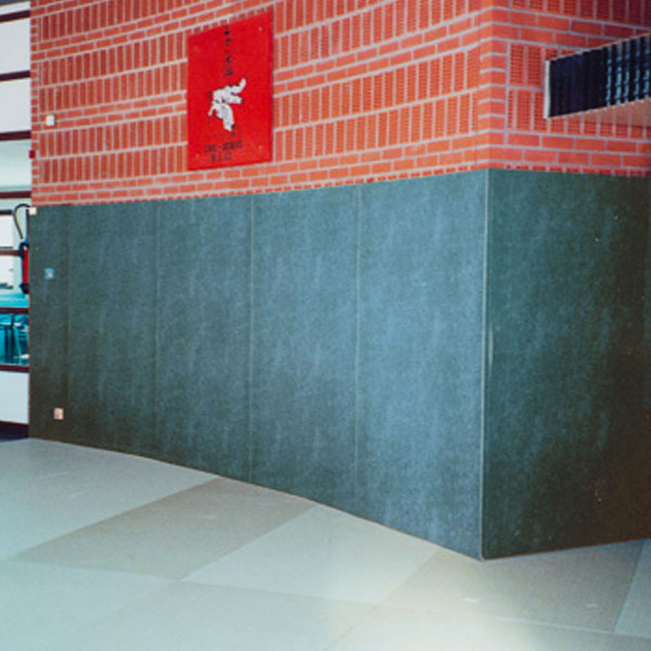 Puzzle Tatami Mat gym floor - Nippon Sport - '4cm' - Blue-Red