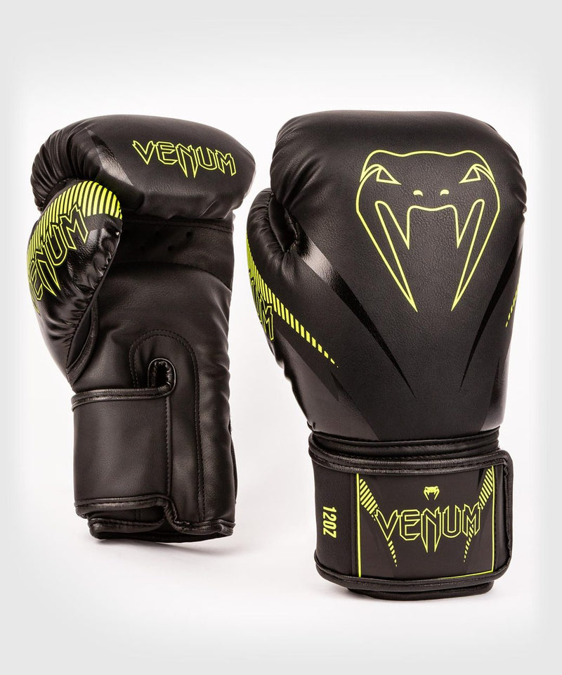 Boxing Gloves - Venum - 'Impact' - Black/Yellow