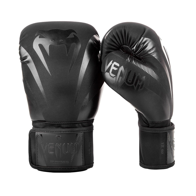 Boxing Gloves - Venum - 'Impact' - Black/Black