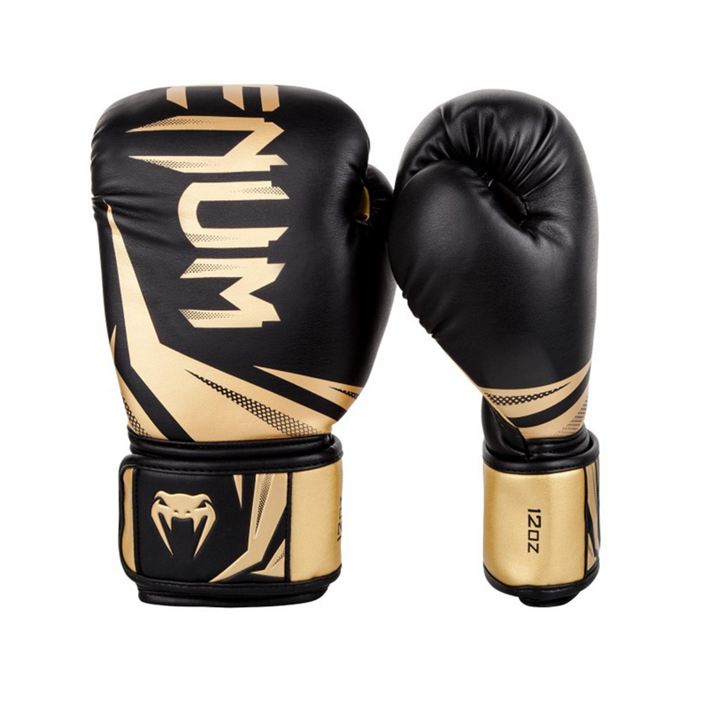 Boxing Gloves - Venum - 'Challenger 3.0' - Black/Gold