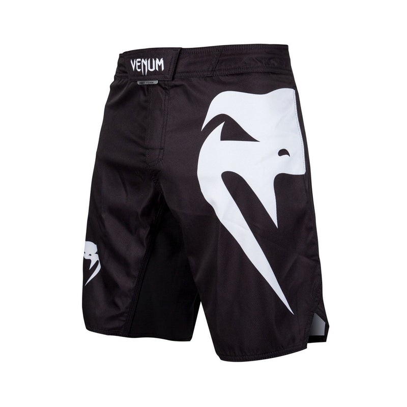MMA Shorts - Venum - '3.0 Lightshorts' - Black-White