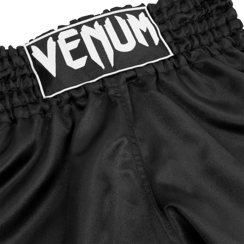 Muay Thai Shorts - Venum - 'Classic' - Black-White