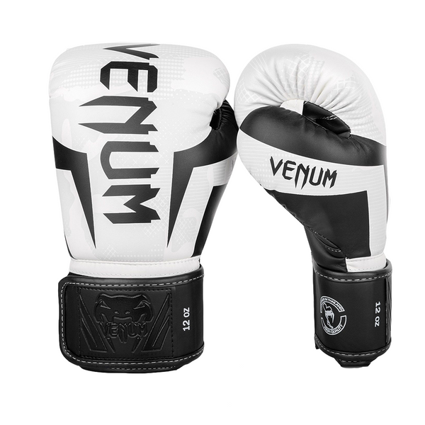 Boxing Gloves - Venum - 'Elite' - White/Camouflage