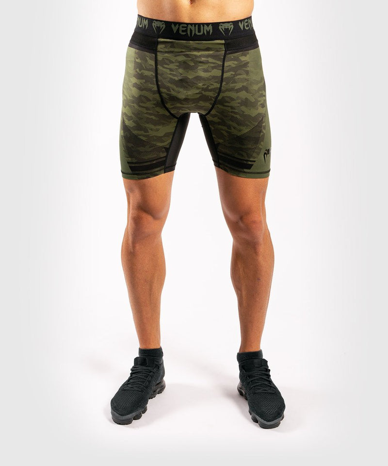 Compression shorts - Venum - 'Trooper' - Green-Camouflage-Black